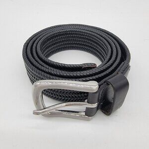 Goodfellow Belt Black Genuine‎ Leather Dress Belt Classic Career